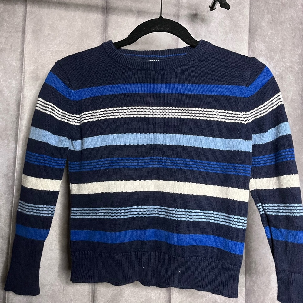 GAP Kids Navy and Blue Knit Sweater